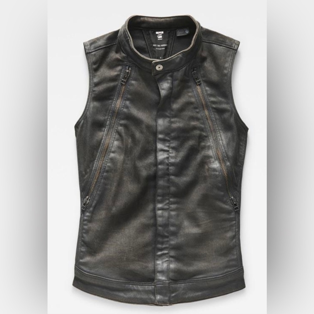 G-Star Lynn Ansem Raw Just The Product Women's Sleeveless Jacket Size XS NWT